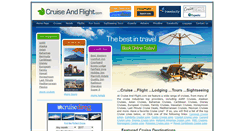 Desktop Screenshot of cruiseandflight.com